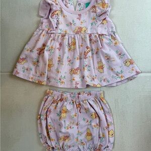 Disney Lavender Diaper Cover Set